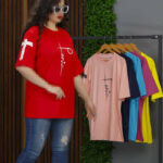 تی شرت لانگ قواره دار (پک 6 عددی)