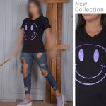 تی شرت لبخند