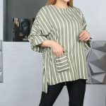 تونیک مانتوی تک جیب