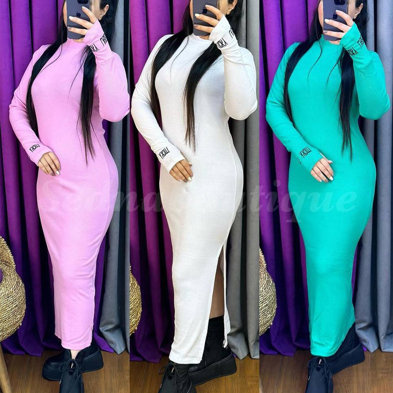 ماکسی بغل چاک گلدوزی (پک 4 عددی)