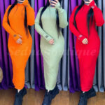 ماکسی بغل چاک گلدوزی (پک 4 عددی)