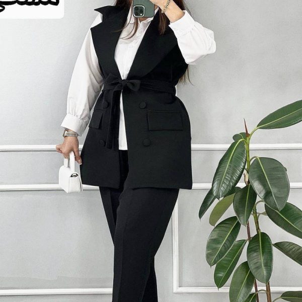 مانتو وست دوتیکه 4 دکمه