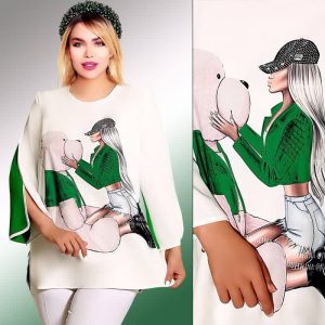 شومیز چاپ و نگین