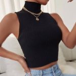 کراپ یقه اسکی