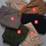 شلوار بگ استایل کمر کش (پک 6 عددی)