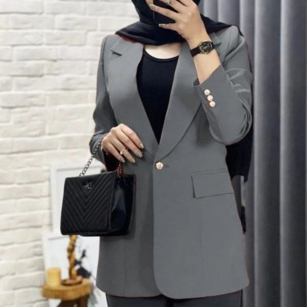 کت تک یقه انگلیسی