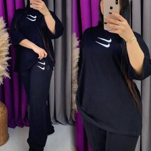 ست تیشرت شلوار بگ دبل نایک