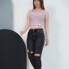 نیمتنه یقه خشتی پایین کش