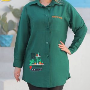 شومیز گلدوزی گلدون