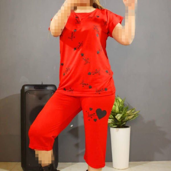 ست تاپ و شلوارک لاو