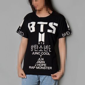تیشرت قواره دار BTS