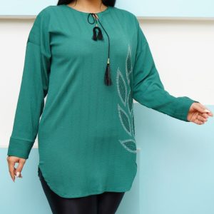 تونیک مانتویی منگوله دار
