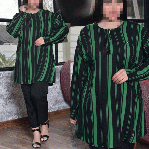 تونیک منگوله دار قواره دار