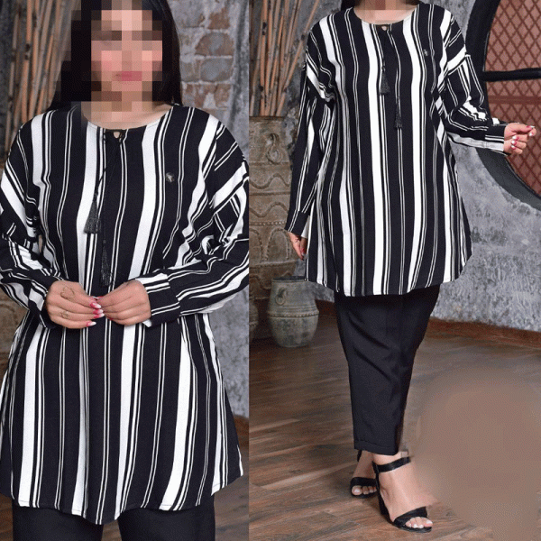 تونیک منگوله دار قواره دار