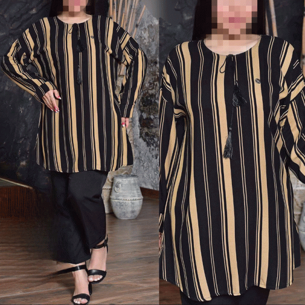 تونیک منگوله دار قواره دار