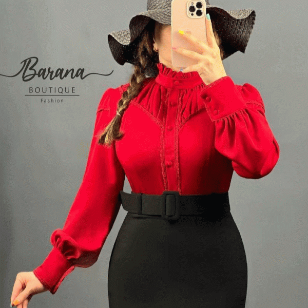 شومیز سینه چین معروف