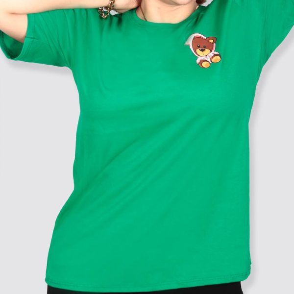 تیشرت لانگ رنگی  (پک 6 عددی)