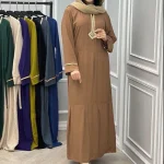 مانتو ساحلی بلند ترلان (پک 4 عددی)