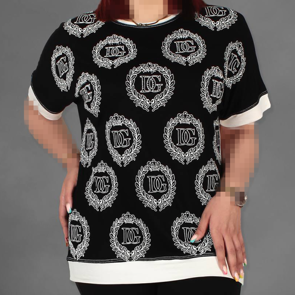 تیشرت قواره دار D&G (پک 3 عددی)