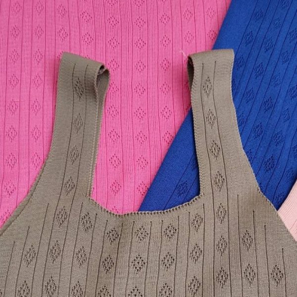 تاپ بافت لوزی ریز (پک 6 عددی)