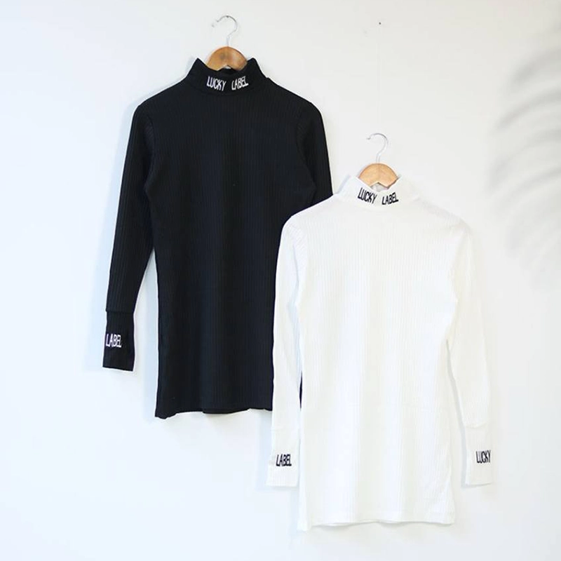 تونیک فینگر دار یقه اسکی (پک 4 عددی)