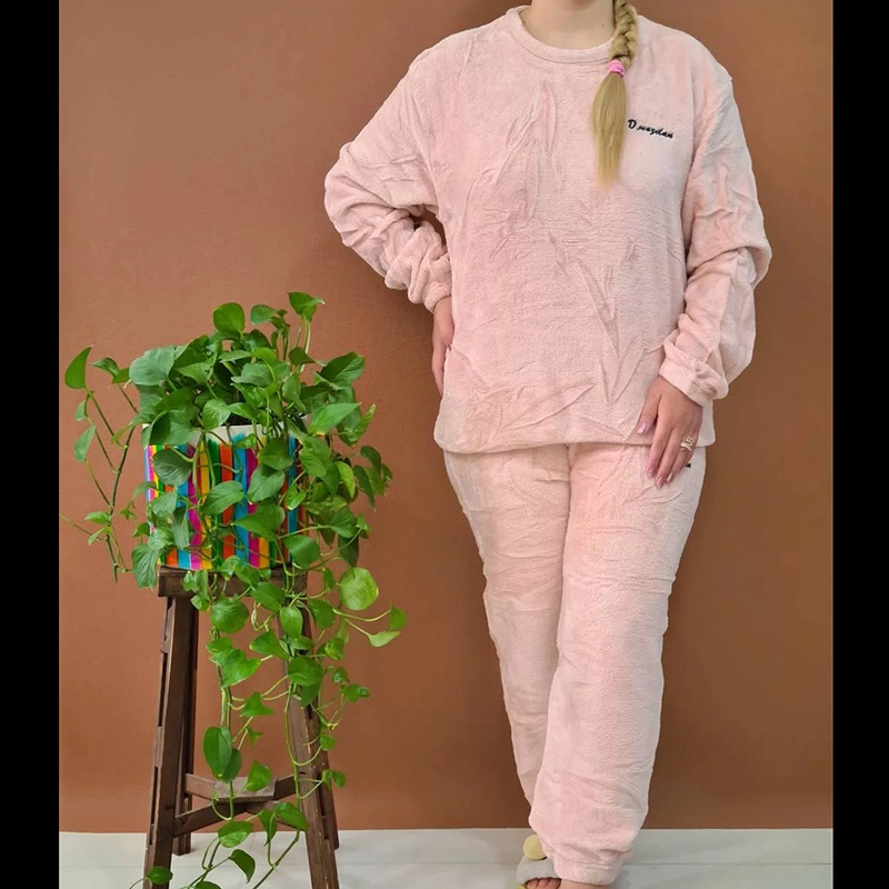 ست بلوز و شلوار تدی (پک 5 عددی)