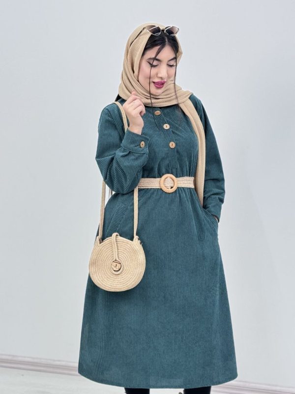 مانتو بلند مدل دلسا(پک 3 عددی)