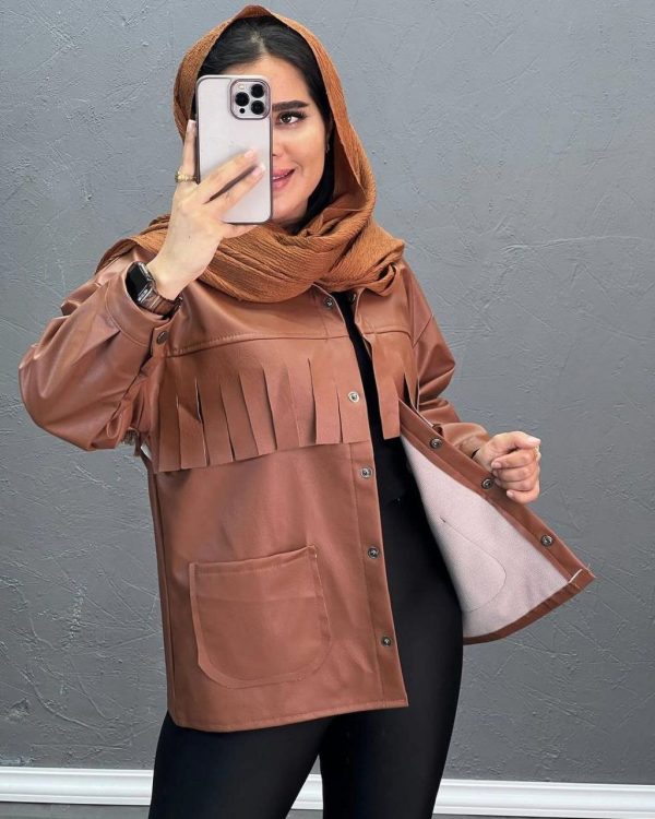 کت کاپشن ریشه دار(پک 3 عددی)