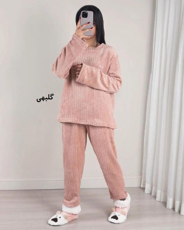 ست حوله ای بلوز و شلوار(پک6 عددی)
