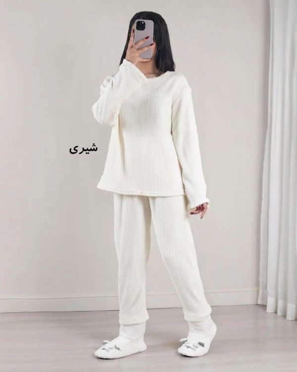 ست حوله ای بلوز و شلوار(پک6 عددی)
