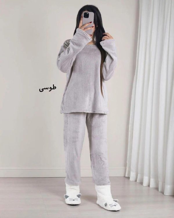 ست حوله ای بلوز و شلوار(پک6 عددی)