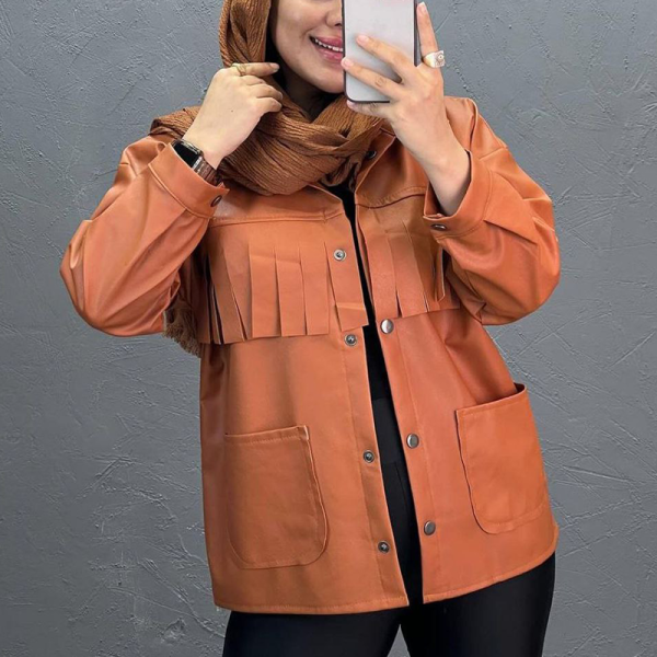 کت کاپشن ریشه دار(پک 3 عددی)