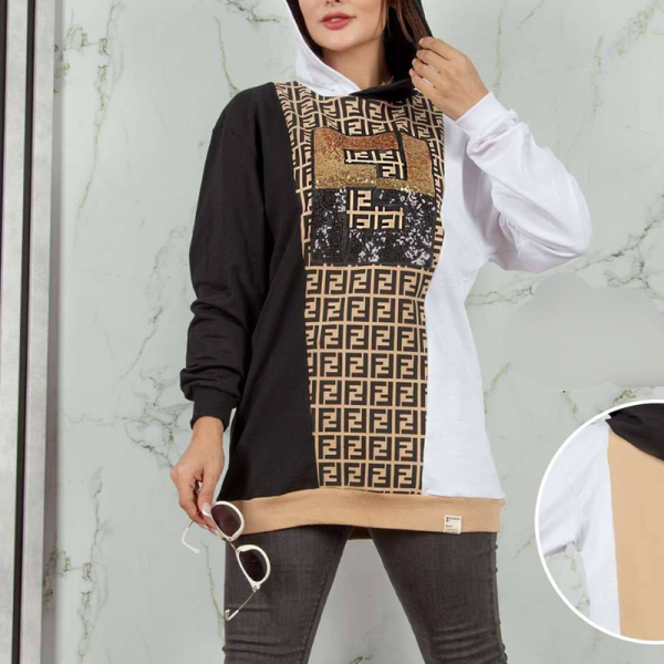 هودی فندی پولک دوزی(پک 4 عددی)