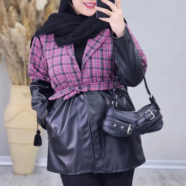 مانتو زیبای مدل دلسا (پک 4 عددی)