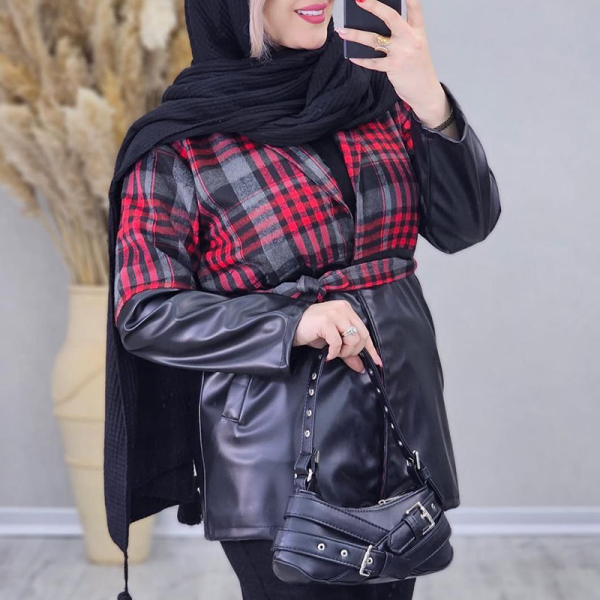 مانتو زیبای مدل دلسا (پک 4 عددی)