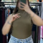 تاپ کتی یقه ۴ سانت (پک 5 عددی)