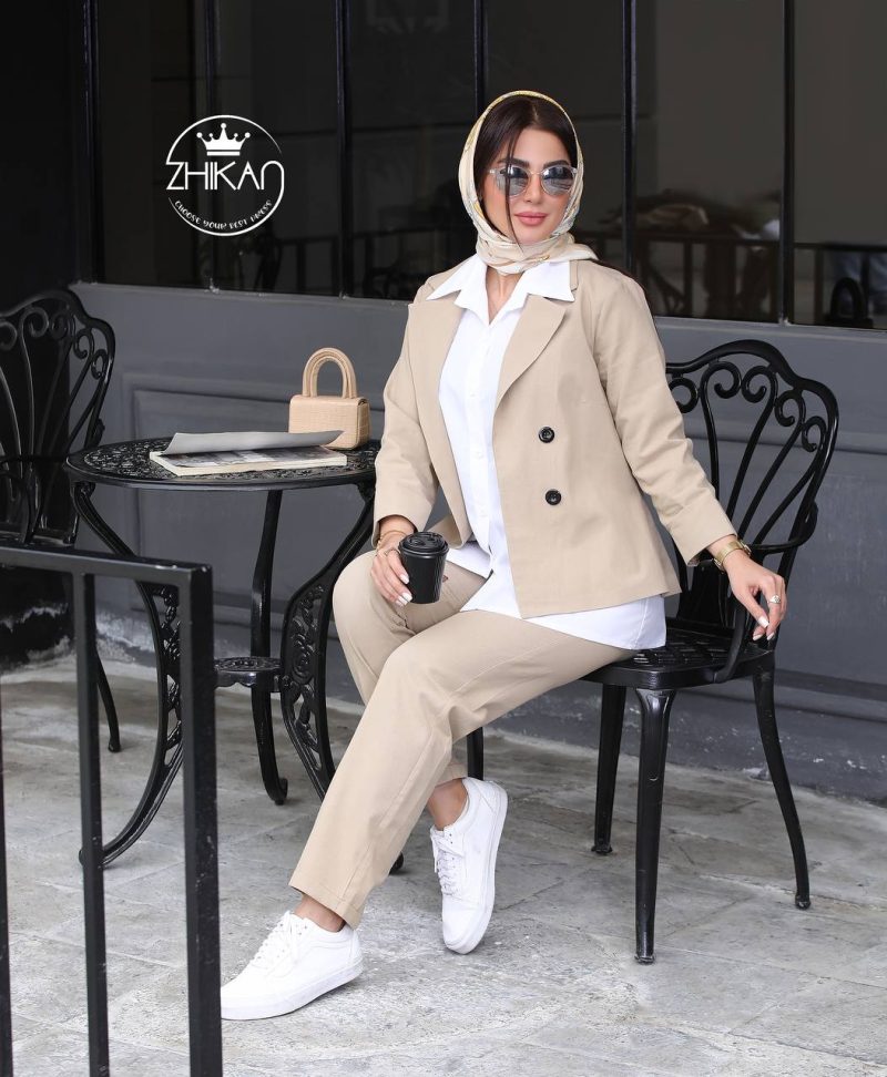 کت وشلوار و شومیز ۳ تیکه (پک 4 عددی)