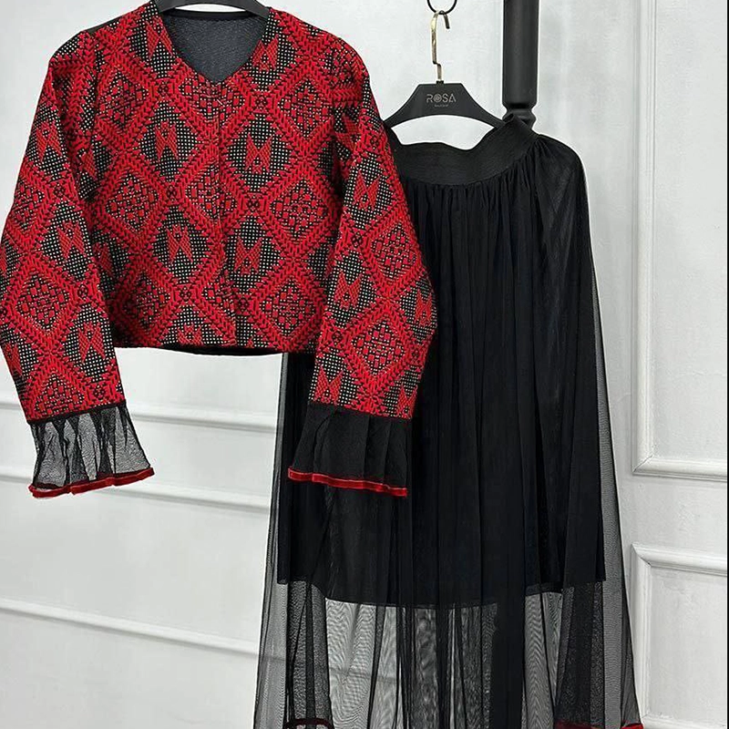 ست کت و دامن ترمه (پک 2 عددی)