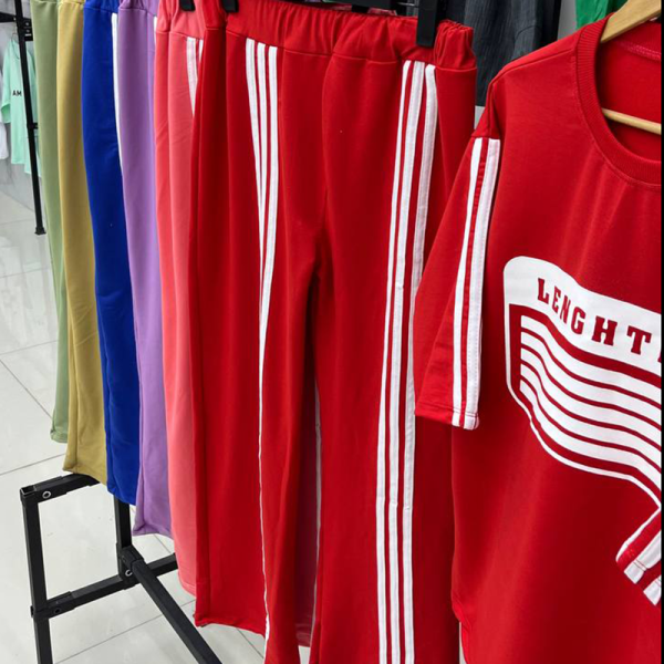ست تیشرت شلوار بگ  (پک 6 عددی)