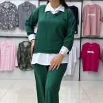 ست شومیز و شلوار غنچه (پک 4 عددی)