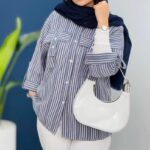 مانتو مدل جیب صلیبی (پک 4 عددی)