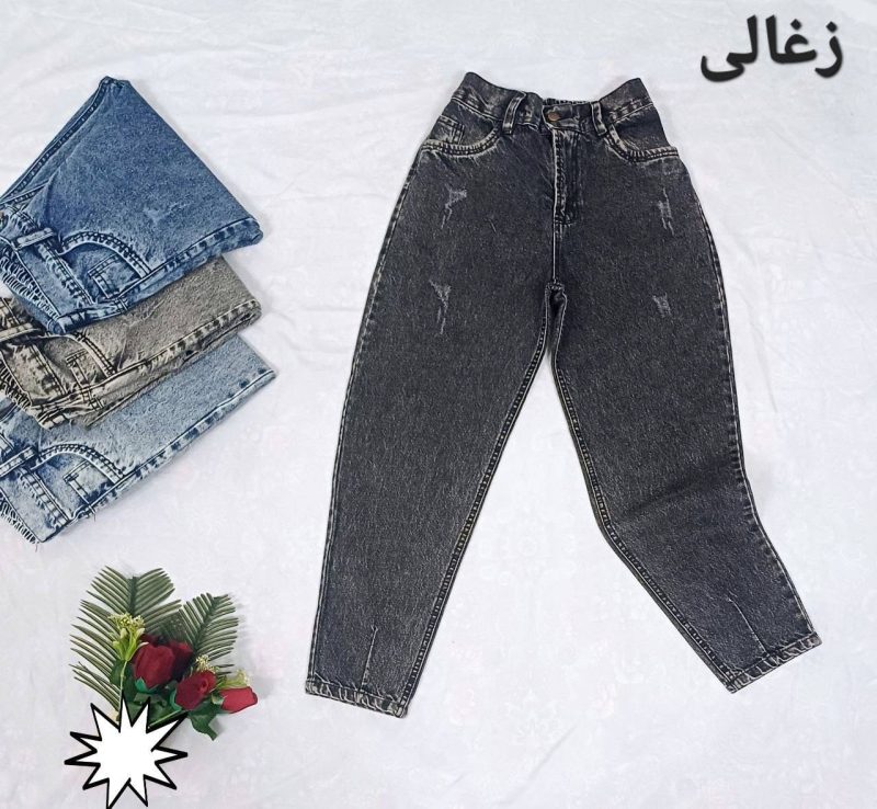شلوار مام استایل  (پک 5 عددی)