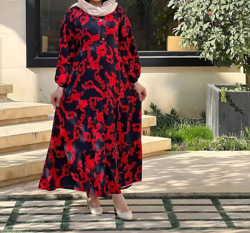 کفتان لنین طرح دار  (پک 6 عددی)