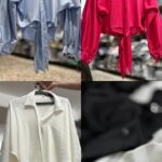 شومیز ساتن حلقه ای (پک 4 عددی)