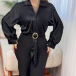 شومیز ساتن حلقه ای (پک 4 عددی)