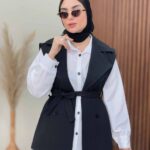 وست کوتاه نیلوفر  (پک 3 عددی)