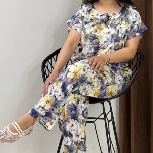 ست تیشرت شلوار سپیدار (پک 3 عددی)