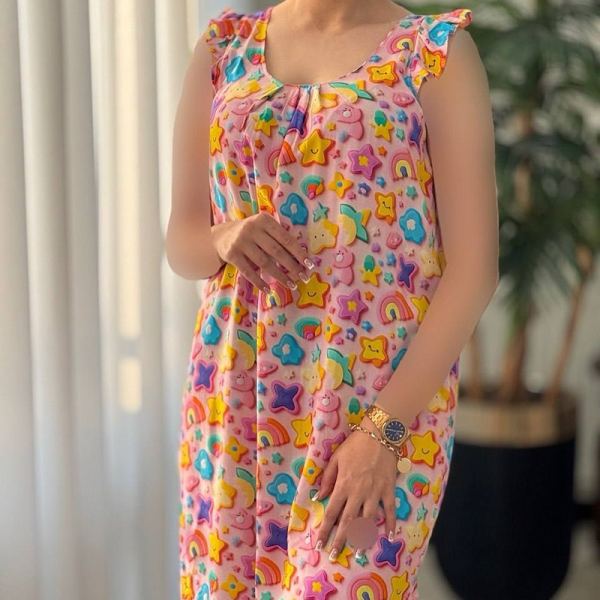 سارافن زیبای ساتین (پک 4 عددی)