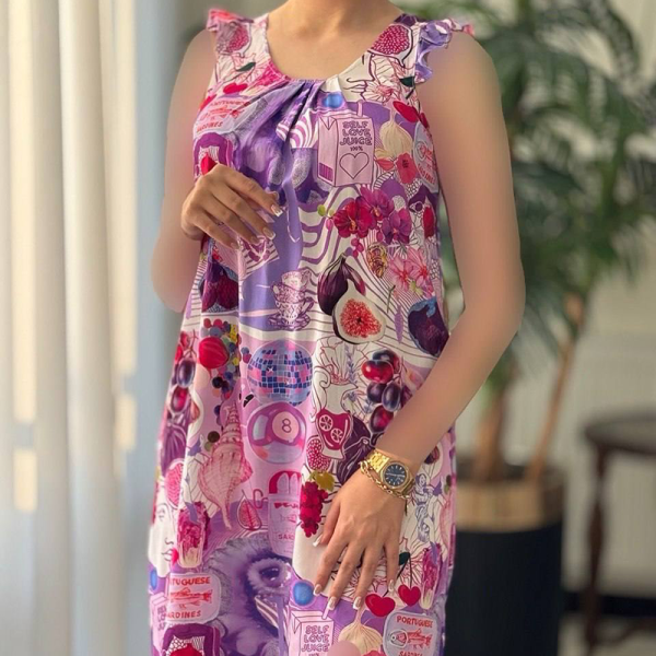 سارافن زیبای ساتین (پک 4 عددی)