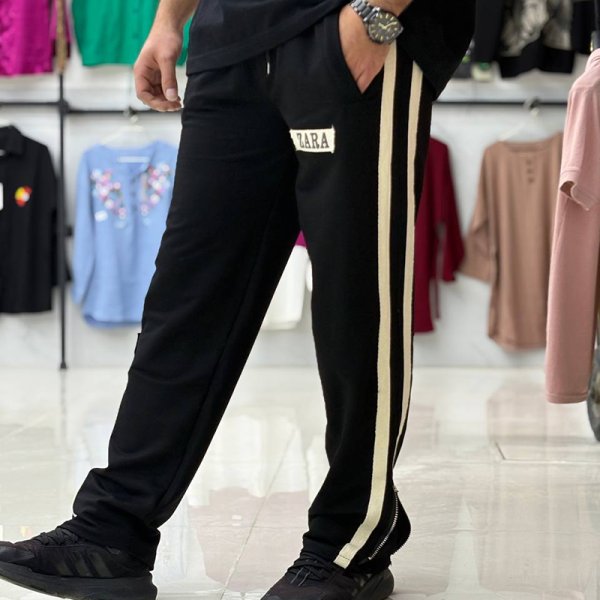 شلوار نوار کنفی zara (پک 2 عددی)